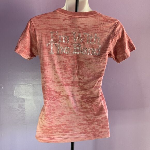 Nashville Embellished Graphic T-Shirt Size Small S Alternative Vintage Soft Tee - Picture 2 of 5